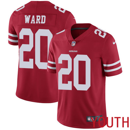 San Francisco 49ers Limited Red Youth Jimmie Ward Home NFL Jersey 20 Vapor Untouchable